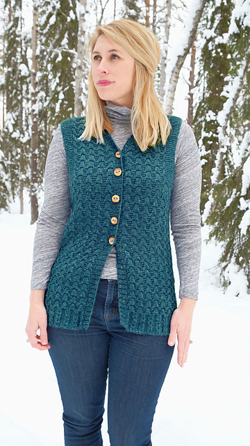 Fiskar Vest and Cardigan