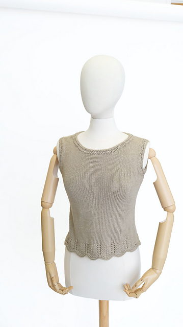 Chevron Trim Top