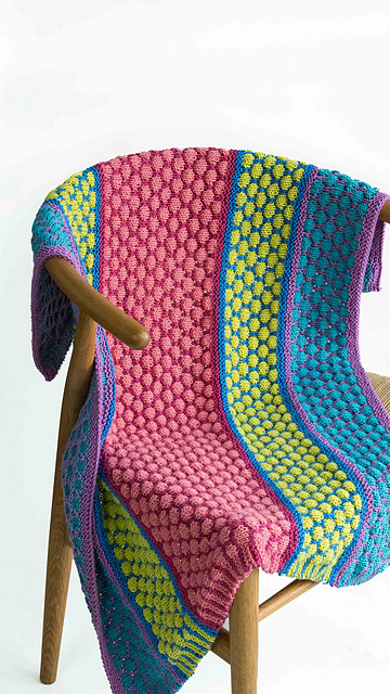 Bubbles Baby Blanket
