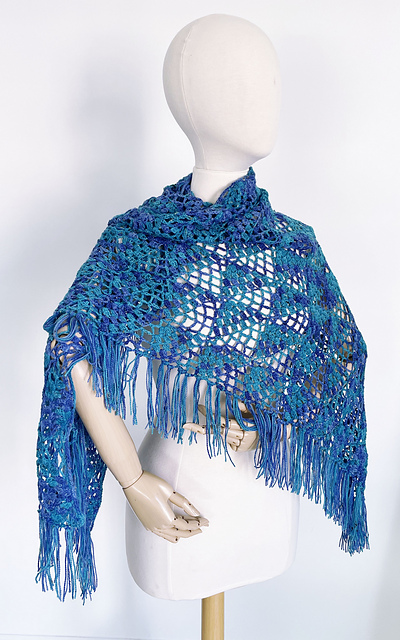 Triangles for Days Shawl