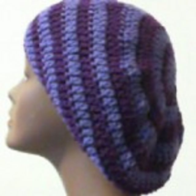 Pretty in Purple Tam/Hat