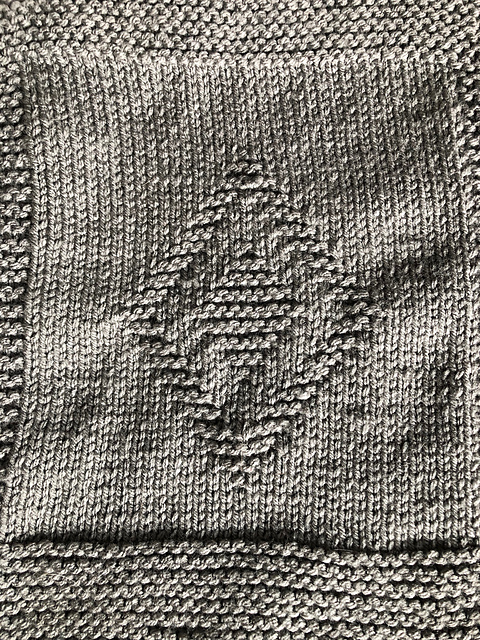 Double diamond wash cloth