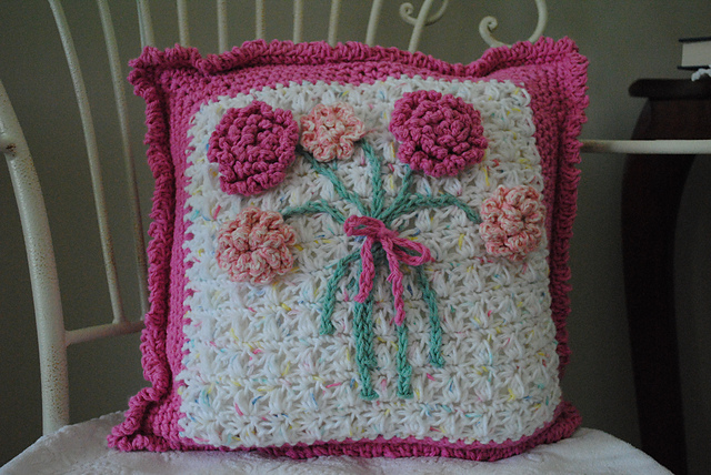 Flowers in Bloom Pillow