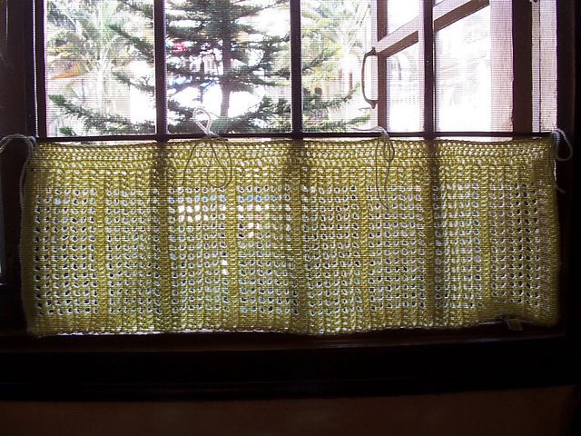 Crocheted Curtains