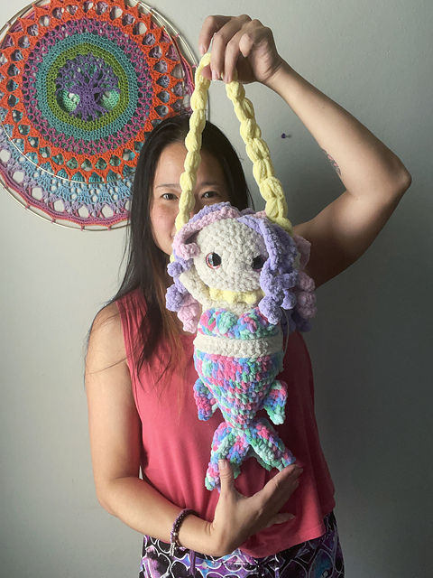 Mermaid Pouch and Plushie