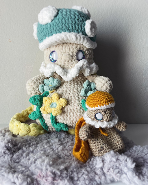Mushroom Backpack and Mini