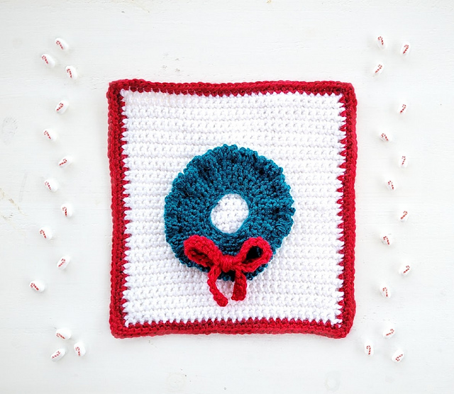 Winter Wreath Square