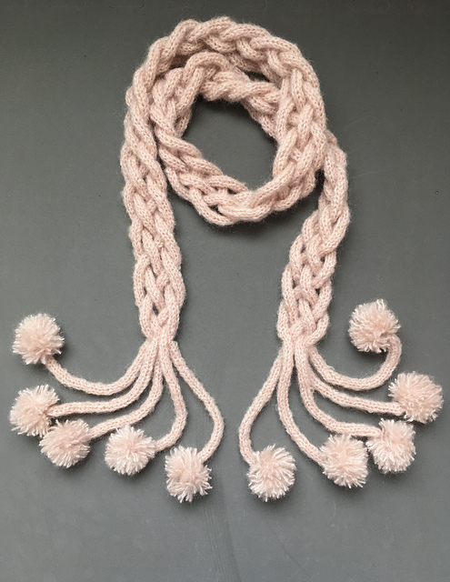 Braided iCord Scarf