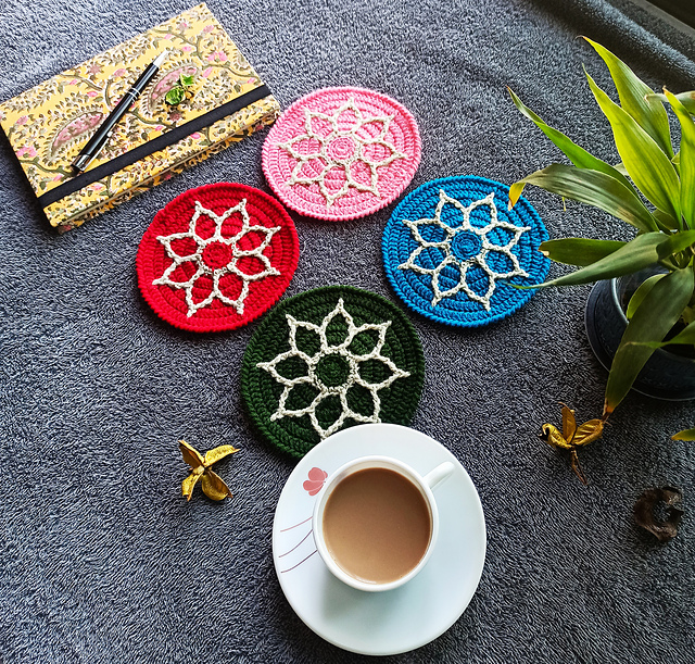 Blooming Floral Coaster
