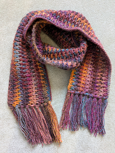 Autumn Plait Scarf