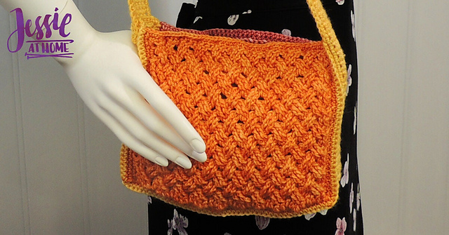 Celtic Cables Purse