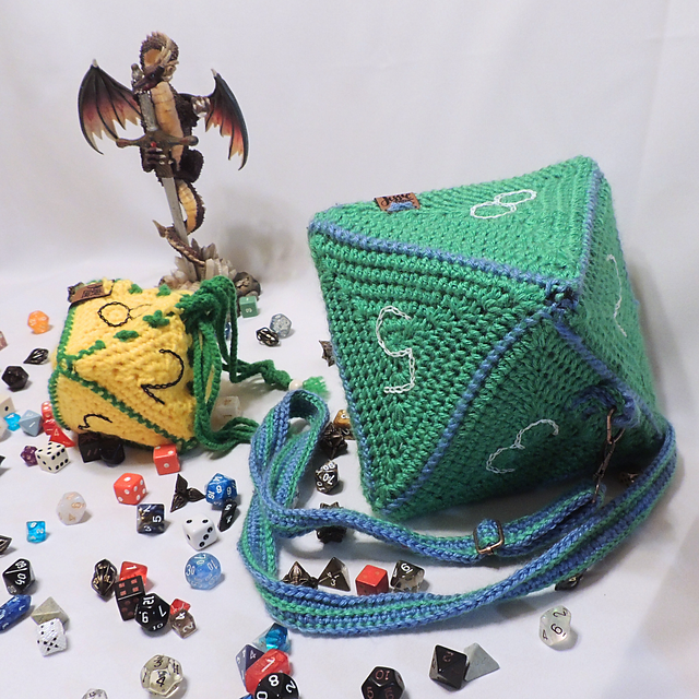 D8 Dice Bag & Shoulder Bag