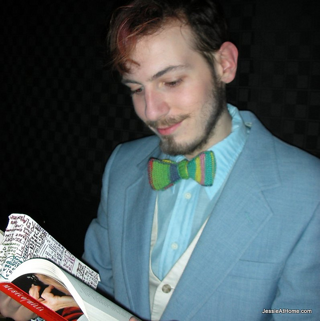 Slip Stitch Bow Tie