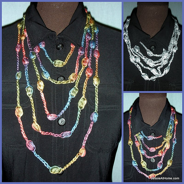 Puff Stitch Necklace