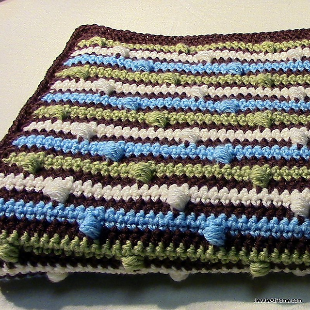 Joseph’s Puff Stitch Blanket