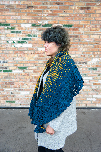 Catching Fireflies Shawl