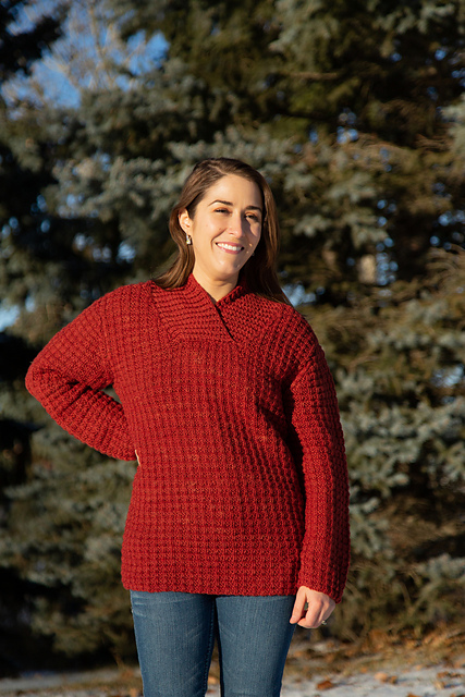 Evening Fire Pullover