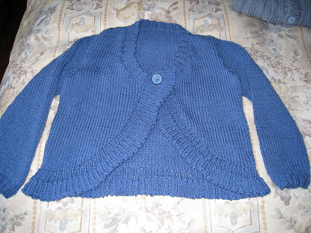 Design B - Farmyard Frills Cardigans