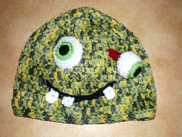 Keeping My Eye on You Zombie Beanie