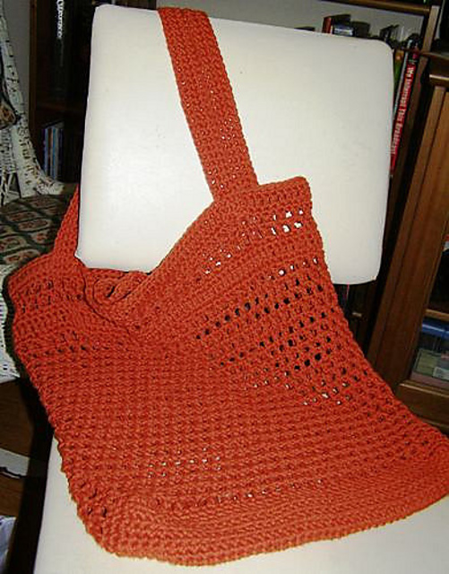 Rust Goes Green Market Bag