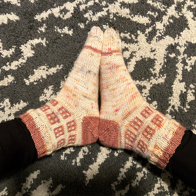 Tiny Window Socks