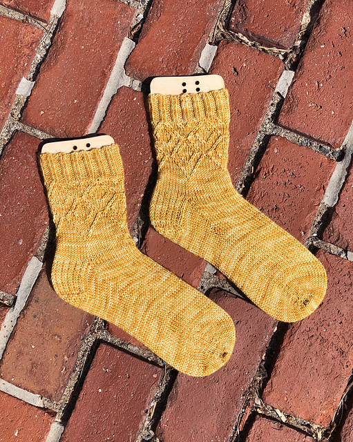 Stepping Into Sunshine Socks