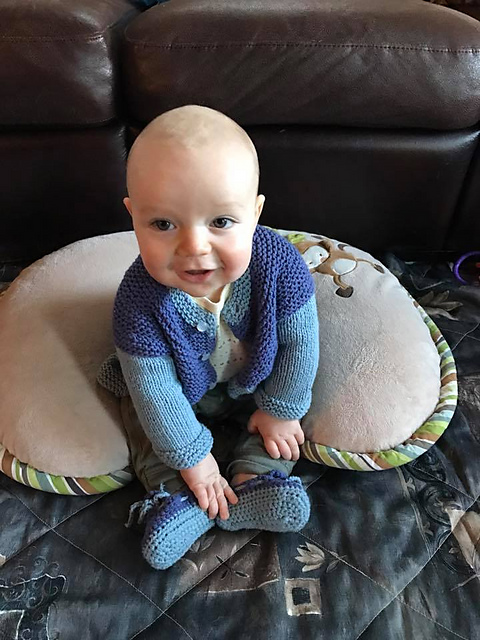 Cerise Baby Sweater
