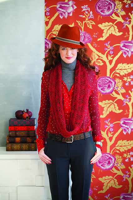 Lace Infinity Scarf