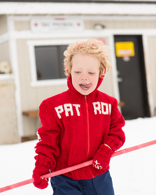Ski Patrol Hoodie & Mittens