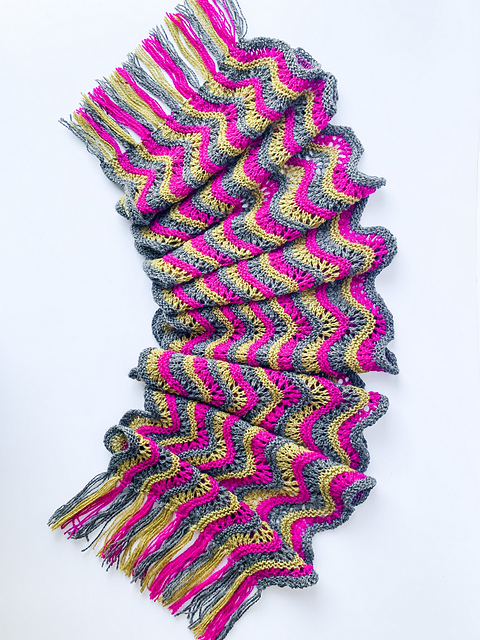 Rock & Roll Scarf (knit)