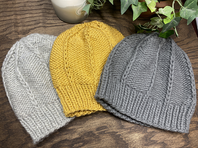 Schema gratis cappello a maglia dritto e rovescio di Jackie Henderson