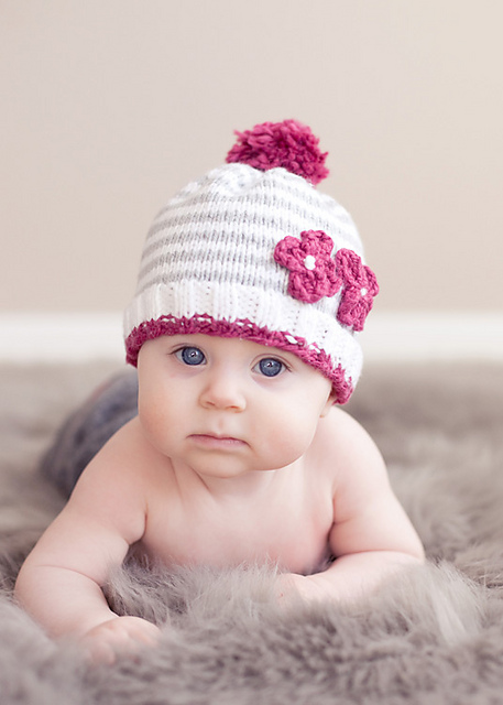 Lylah's flower hat