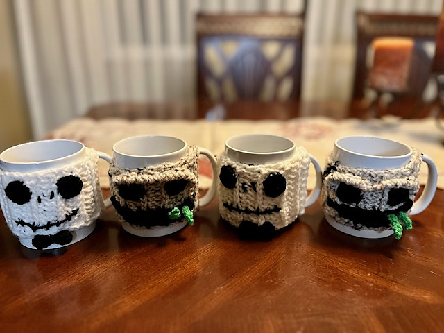 Halloweenie Mug Cozies