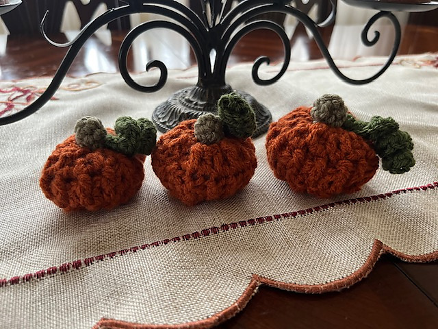Mini Ghost & Pumpkin