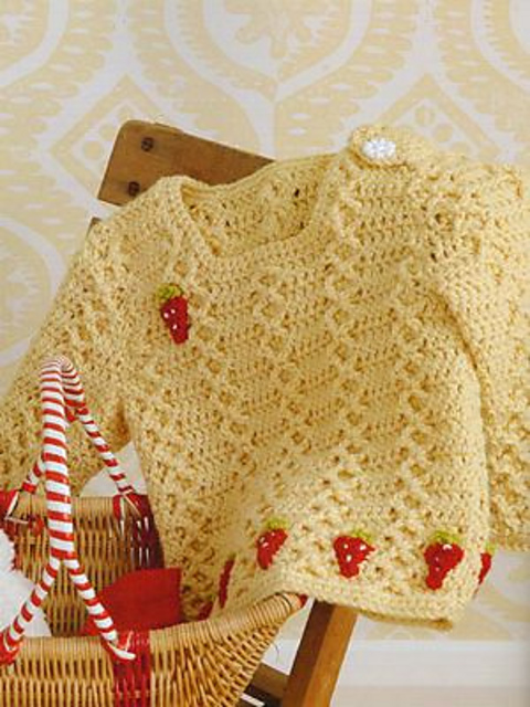 Strawberry kisses jumper