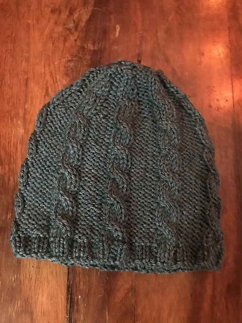 Quick Simple Cable Hat