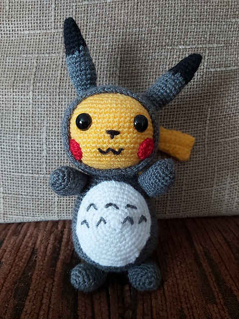 Pikachu Totoro Inspired
