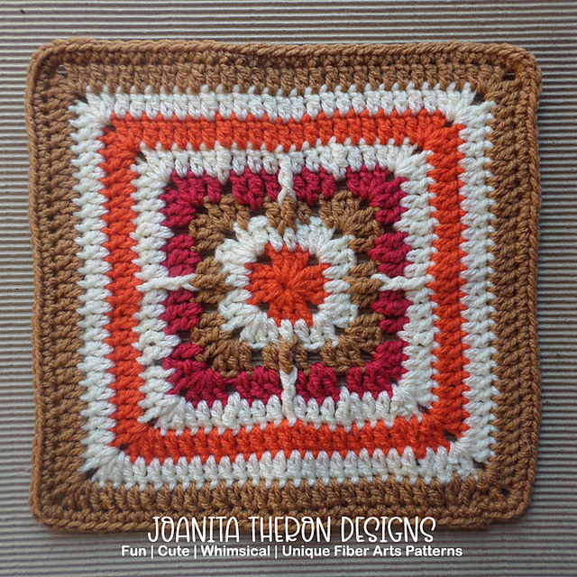 Spikey Granny Square