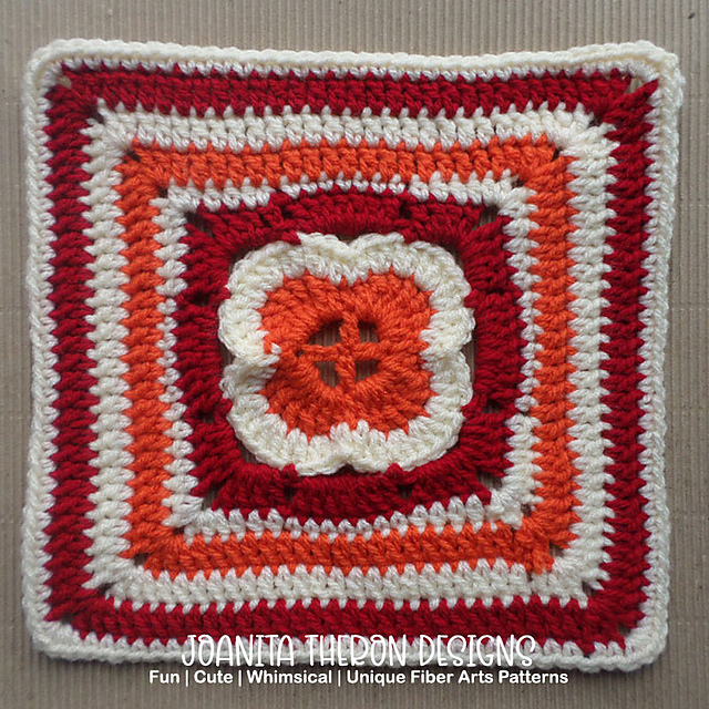 Flower In A Square