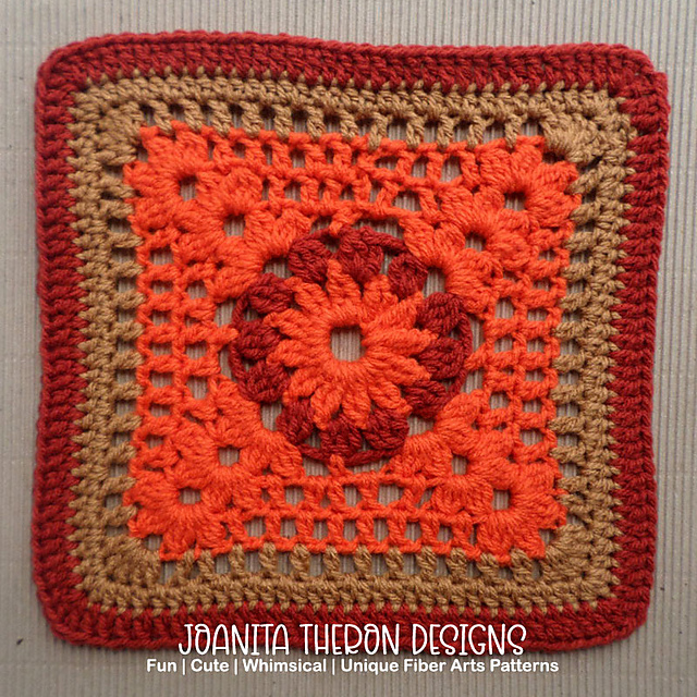 Flower Lace Square