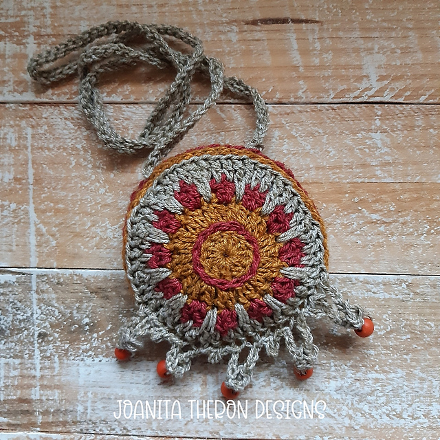 Rustic Boho Neck Purse