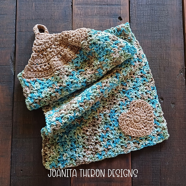Blossom Stitch Dishcloth