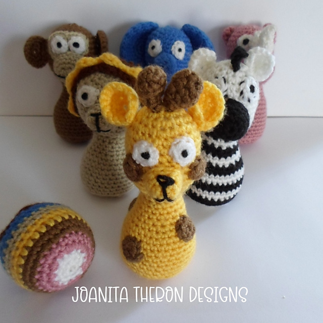 Safari Animal Skittles Play Set