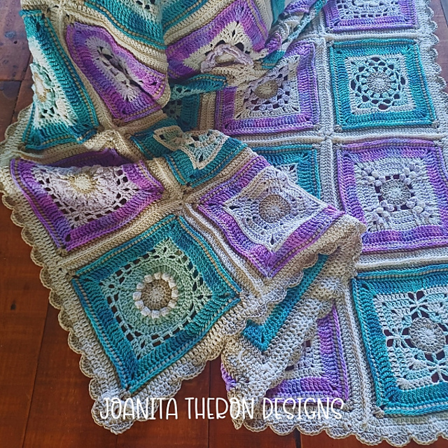 2025 Crochet A Block Throw