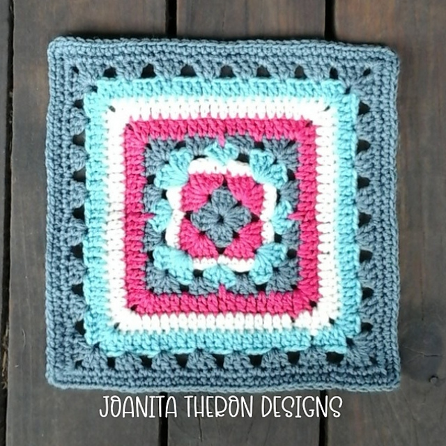 Anemone Lace Granny Square