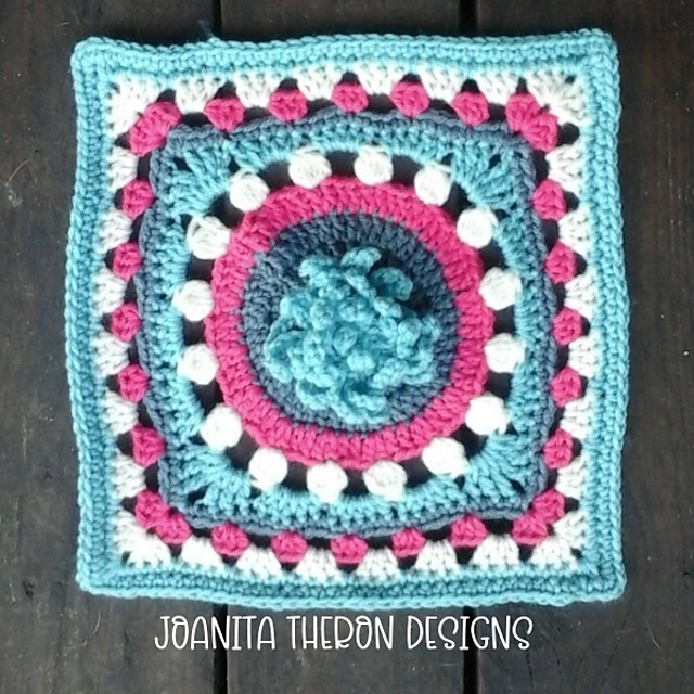 Chrysanthemum Granny Square