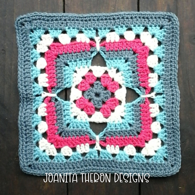Four Point Butterfly Granny Square