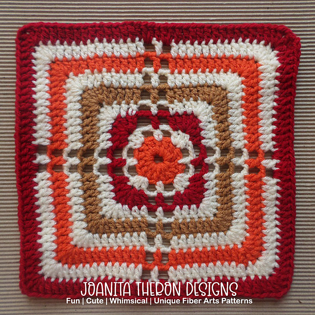 Granny Cross In A Square