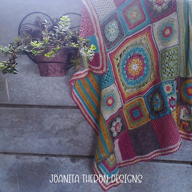 Scrapsrific Rainbow Blanket
