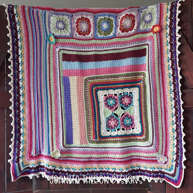 Scrapstasy Bohemian Blanket